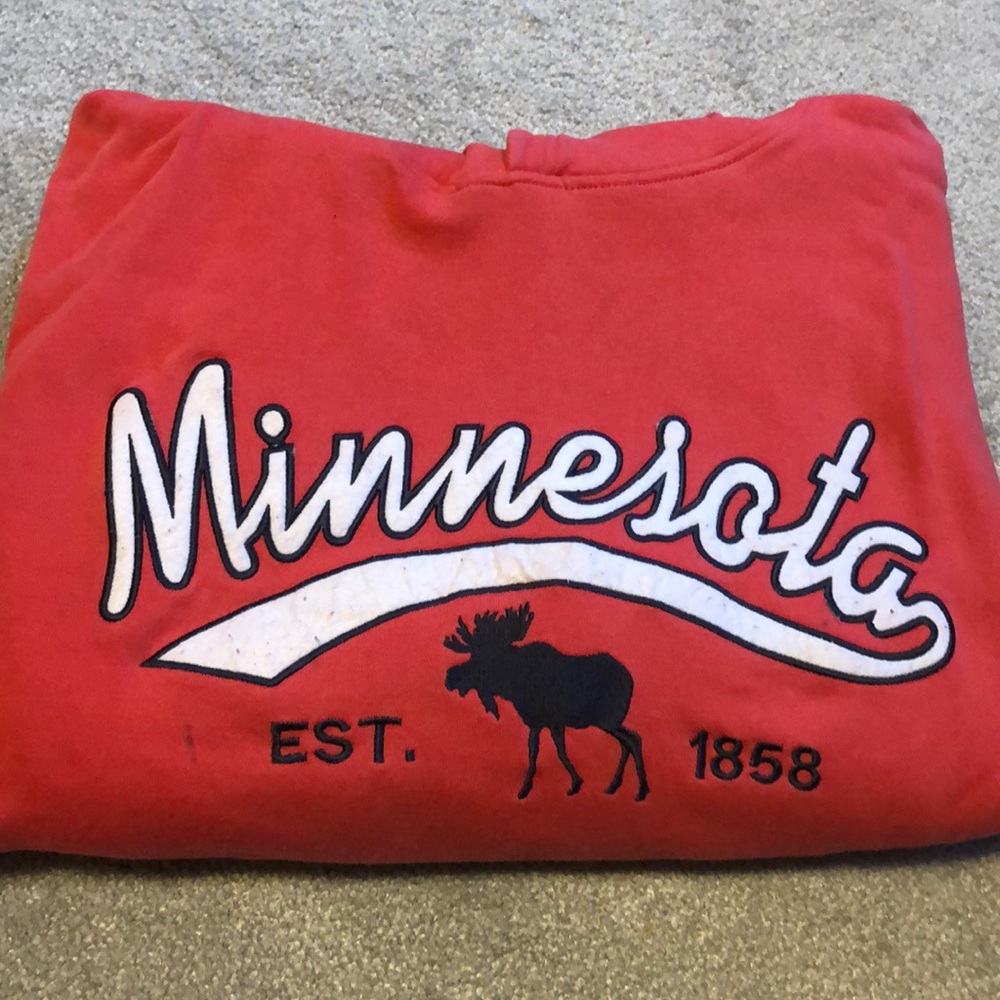Coral Minnesota sweatshirt